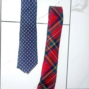 POLO RALPH LAUREN silk/cotton ties
(sold as individual or bundle)